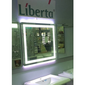 Фото 2 Зеркало Liberta BOCA 700х800 с LED-подсветкой
