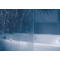 Фото 1 Штора на ванну VSK2 - Rosa II 170R правая. Каркас - белый. Витраж - полистирол (Rain)