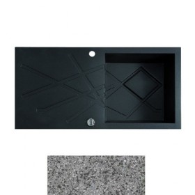 Фото Кухонная мойка Marmorin Foorn серый (460 113 003)