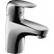 Фото Смеситель для умывальника Hansgrohe Metris E + сливной гарнитур (31070000)