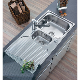 Фото 3 Мойка кухонная TEKA PRINCESS 1 1/2 B 1D 1000х500 полир. (PA790P3002/30000184)