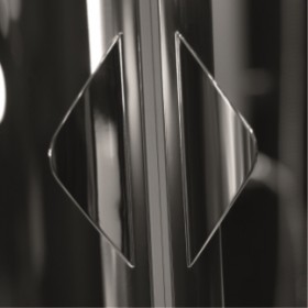 Фото 4 100-06360 Душевая кабина Aquaform GLASS 5 80x80 полукруг, Transparent DP Active