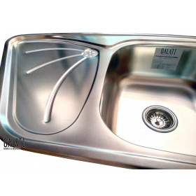 Фото 8 Кухонная мойка Galati Meduză Nova Satin