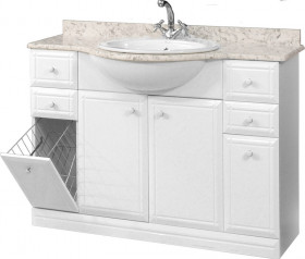 Фото Тумба Мойдодыр КЛАССИК 120к с умывальником ST 54