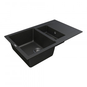 Фото 2 Кухонная мойка VANKOR Orman OMP 04.80 Black