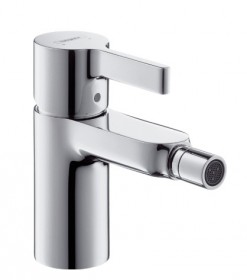 Фото Смеситель для биде Hansgrohe Metris S + сливной гарнитур (31261000)