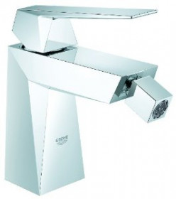 Фото Смеситель для биде Grohe Allure Brilliant + сливной гарнитур (23117000)