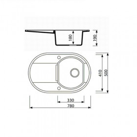 Фото 1 Кухонная мойка Marmorin Otago сафари (505 113 001)