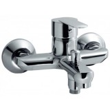 Фото 584-010-00 CYRKON Смеситель для ванны настенный, L=163 мм (ручка хром)