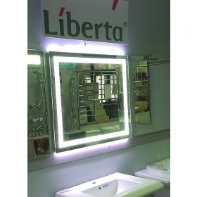 Фото 2 Зеркало Liberta BOCA 1000х750 с LED-подсветкой