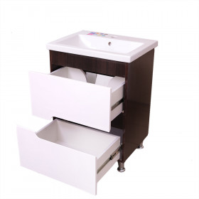Фото 1 Т307019 Тумба SIMPLE wenge под умывальник Комо 70 (без умыв.)