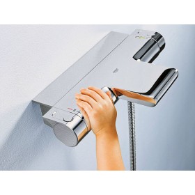 Фото 2 Термостат для ванны Grohe Grohtherm 2000 NEW с полочкой (34464001)
