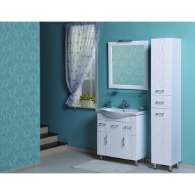 Фото 1 Тумба Мойдодыр АКВА 80 с умывальником Dora 80