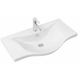 Фото 1 Тумба Ювента Trento Trn-87 бежевый с умывальником Vittoria-87