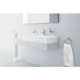 Фото 2 Смеситель для умывальника Grohe Quadra EcoJoy + сливной гарнитур (3263100Е)