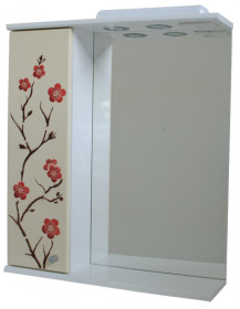 Фото Дз0160 Зеркало 60 Сакура беж. (левое)