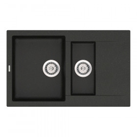 Фото Кухонная мойка VANKOR Orman OMP 04.80 Black