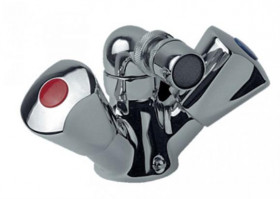 Фото 337-015-00 CERAMIC Смеситель двухвентильный для биде