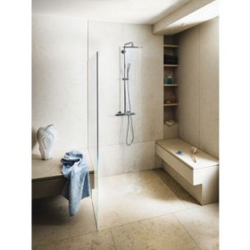 Фото 2 Душевая система Grohe Rainshower F с термостатом для душа, верх.душ F-Series (27569000)