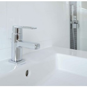 Фото 3 Смеситель для умывальника Grohe Quadra EcoJoy + сливной гарнитур (3263100Е)