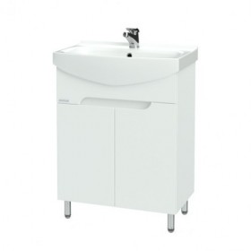 Фото Шкафчик Prime под раковину Cersania 60, белый Nautilus (Pm C-60)