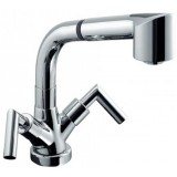 Фото 343-120-00 HARMONIC Смеситель для кухни с выдвижным изливом, L=195 мм