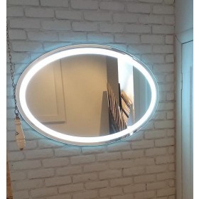 Фото 2 Зеркало Liberta LACIO овал 900х600 с LED-подсветкой