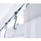 Фото 2 Карниз для ванны универсальный Ridder угловой, с крючками, хром, 520.00