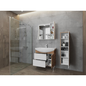 Фото 4 Пенал подвесной Ювента Sofia SfP-120 дуб Вотан