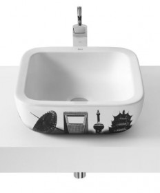 Фото Умывальник на столешницу Roca Urban Shanghai 40 (32765H00U)