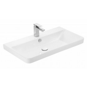 Фото 1 Тумба подвесная Ювента Livorno Lvr-80 структурный камень с умывальником Luxury-80