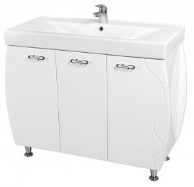 Фото Тумба Аквародос Соло с умывальником Mona 100 см